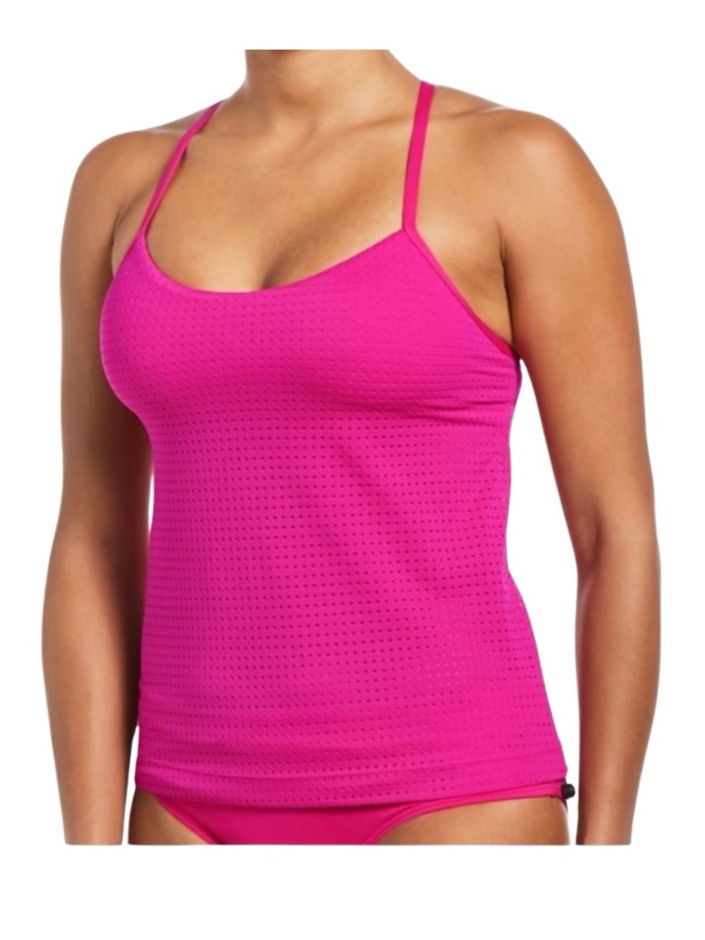 NWT Nike Essential Layered 2-in-1 Tankini Swim Top
